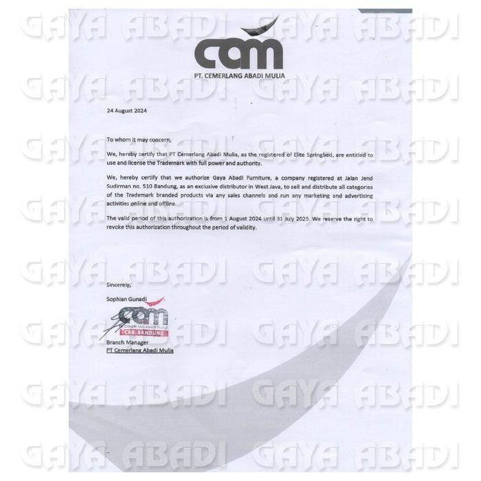 Springbed Elite 3 In 1 Beautyspine / Kasur Sorong Elite 3In1 Beautyspine - Elite Springbed