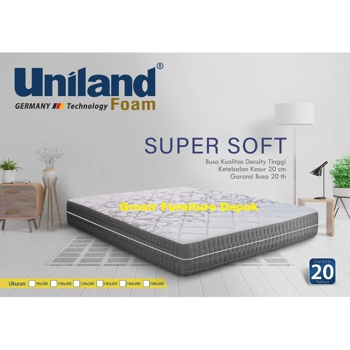 Mo Kasur Busa Uniland Super Soft (Free Bantal & Guling)