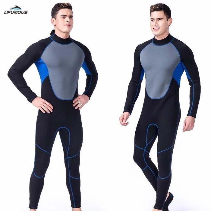 wetsuit pria / baju selam pria/ baju diving pria