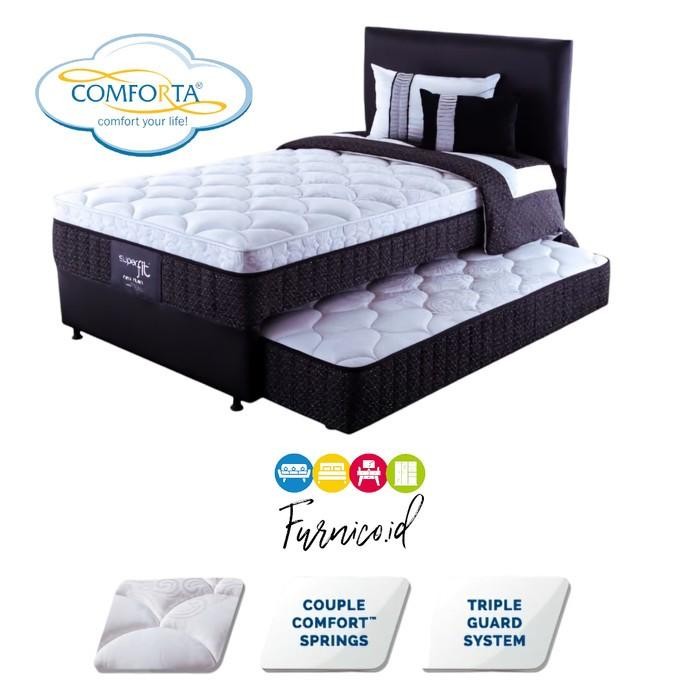 Springbed Comforta 2In1 120X200 120 Neo Twin Spring Bed 2 In 1 Sorong