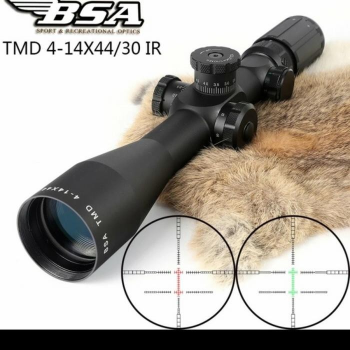 Ready Stock Telescope Bsa Tmd 4-14X44 Ffp Ir
