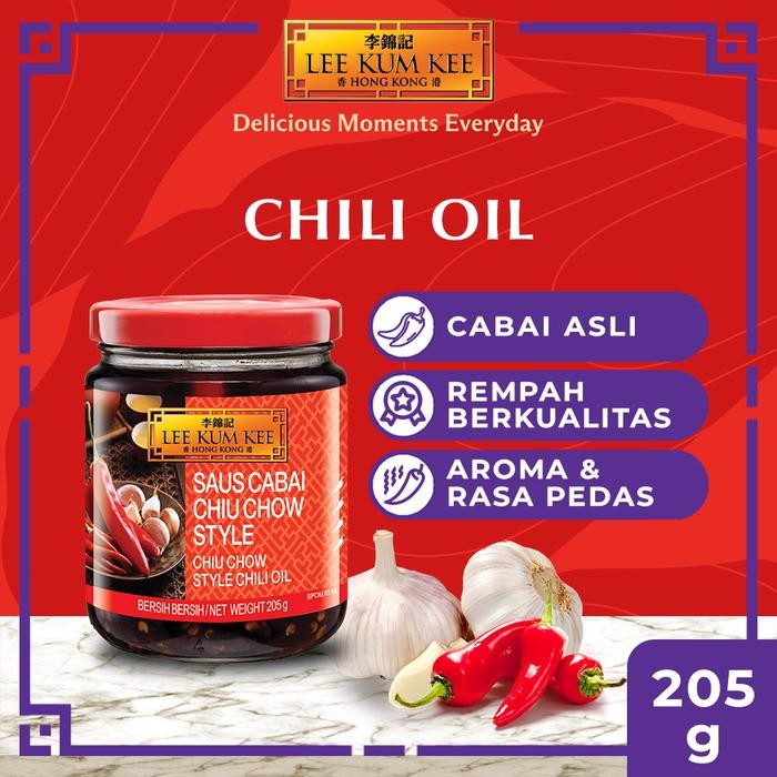 

PAGAMART LEE KUM KEE MINYAK CABAI CHIU CHOW CHILI OIL 205 GR