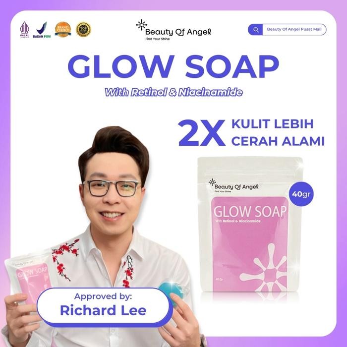 SABUN WAJAH PENGHILANG FLEK HITAM > DR RICHARD LEE BEAUTY OF ANGEL GLOW SOAP SABUN KECANTIKAN SABUN
