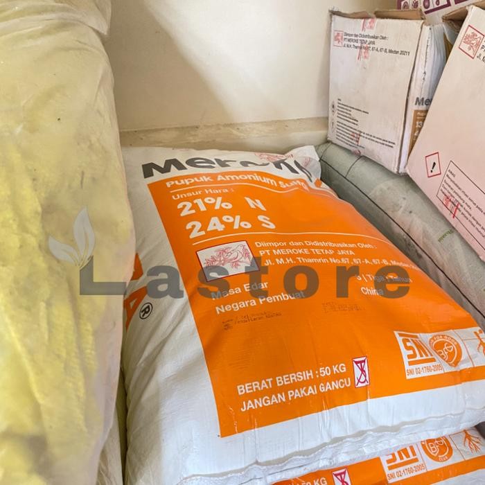 Pupuk Meroke Za 50 Kg Amonium Sulfat Kemasan Pabrik