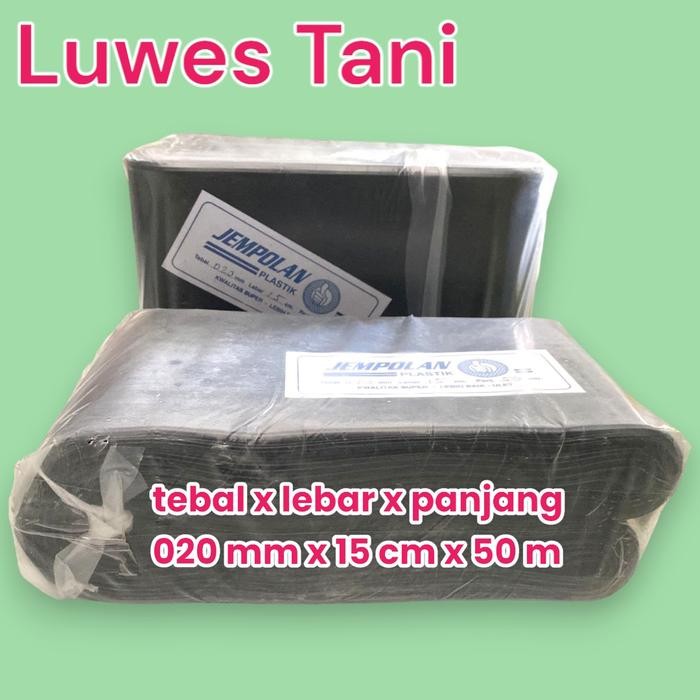 Selang Drip Irigasi Cap Jempolan Selang Drip 20 Micron 3 Dim 50 Meter