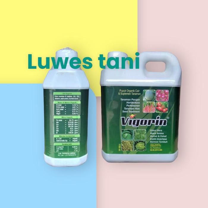 Pupuk Vigorin 500 Ml Asam Amino Vigorin Pupuk Organik Cair Suplemen