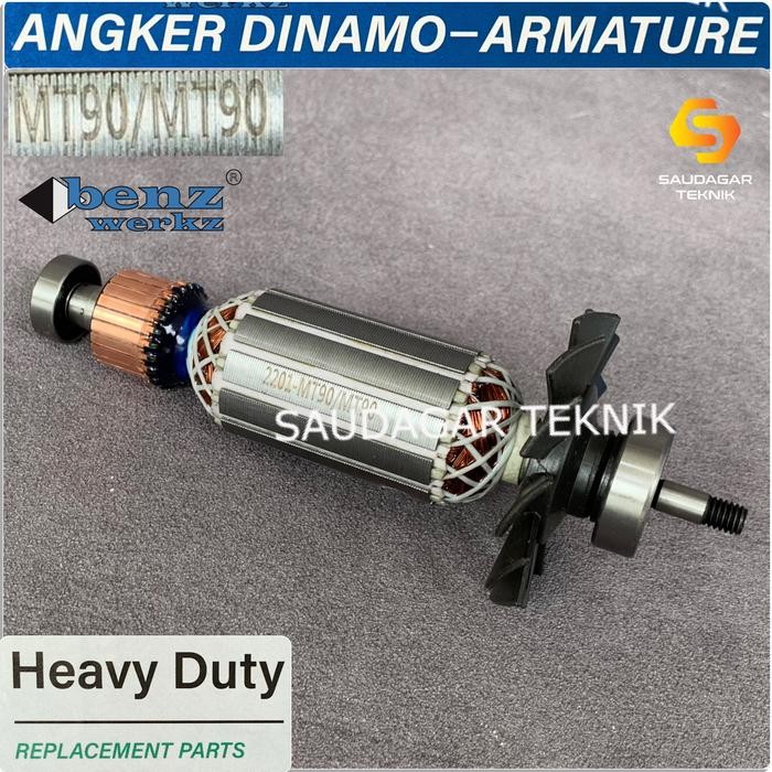 Armature Maktec MT90 MT91A Angker Dinamo Mesin Gerinda Tangan Maktec