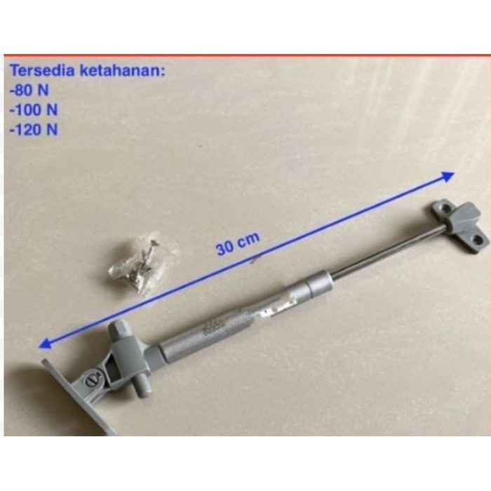 100 N Hidrolik Gas Spring SLOW MOTION SOFT Close BALENO Pegas Pintu Le