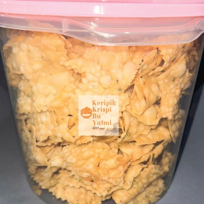 

Sedia Keripik Bawang Krispi Toples 5 L