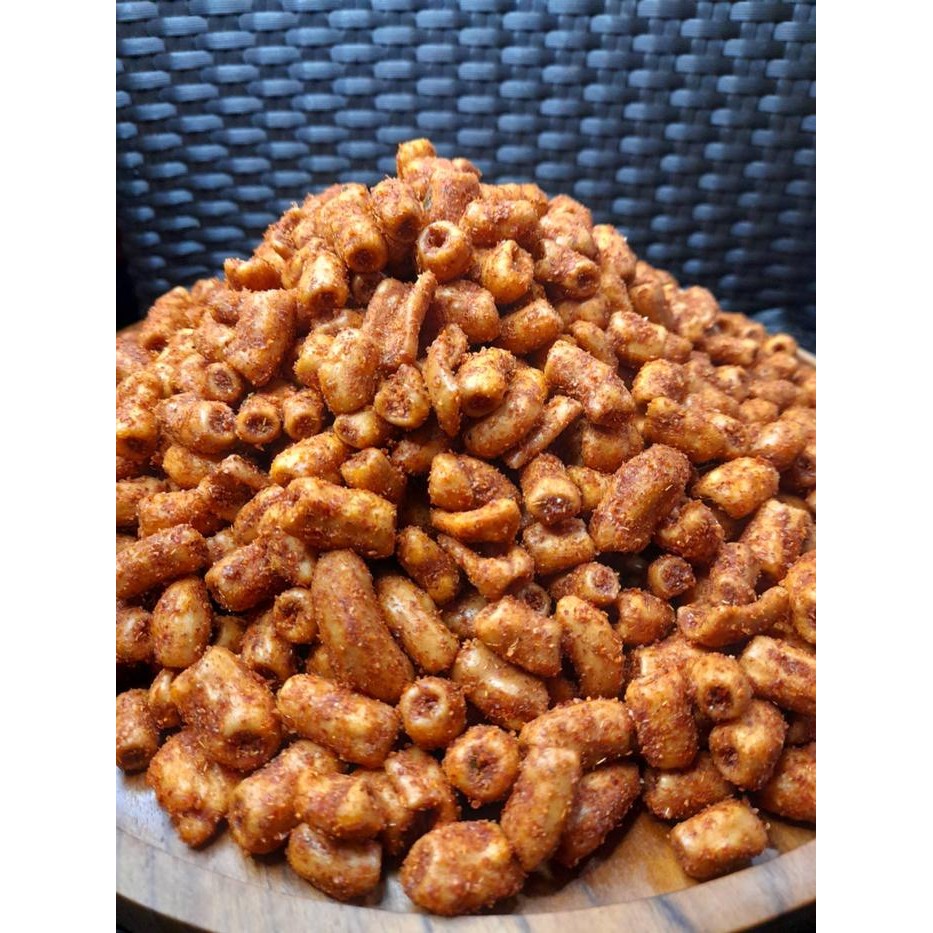 

Sedia MAKARONI BANTAT GRAM / CE KERING/ ANEKA MAKARONI Food Snacks Pedas Makanan Keripik