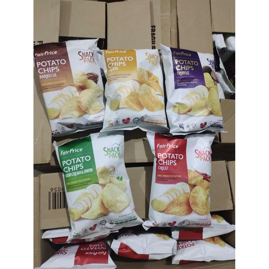 

Sedia BUY1 FREE1 Potato Chips Snack Singapore n HALAL