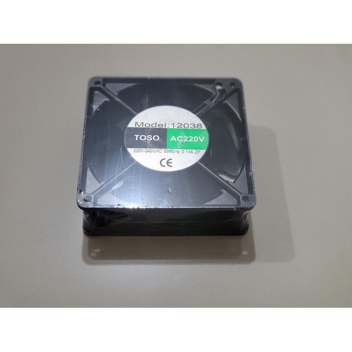 Kipas Toso 12Cm X 12Cm 220V Bearing / Fan Ac / Cooling Fan / Exhaust