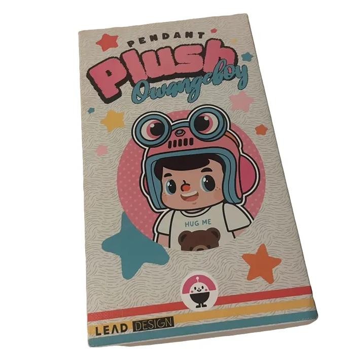 Owange Boy Plush Pendant Owangeboy Bag Charm Plushie Kong Andri Doll Boneka Keychain Gantungan Kunci