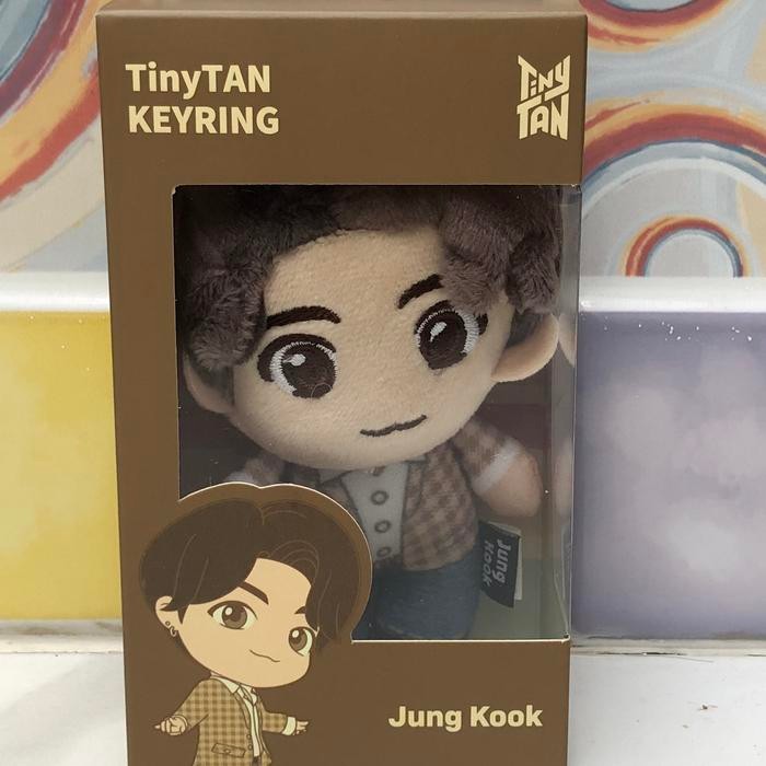 Bts Army Tiny Tan Keyring Gantungan Kunci - Jung Kook