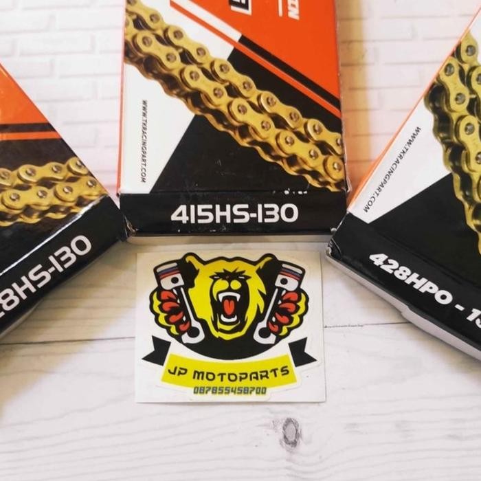 Rantai Gold TK Racing 415 130