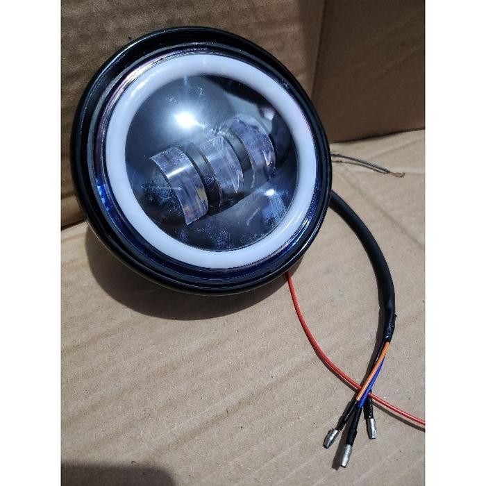 lampu depan vespa vbb , lampu vbb , reflektor vespa vbb , lampu daymaker vespa vbb