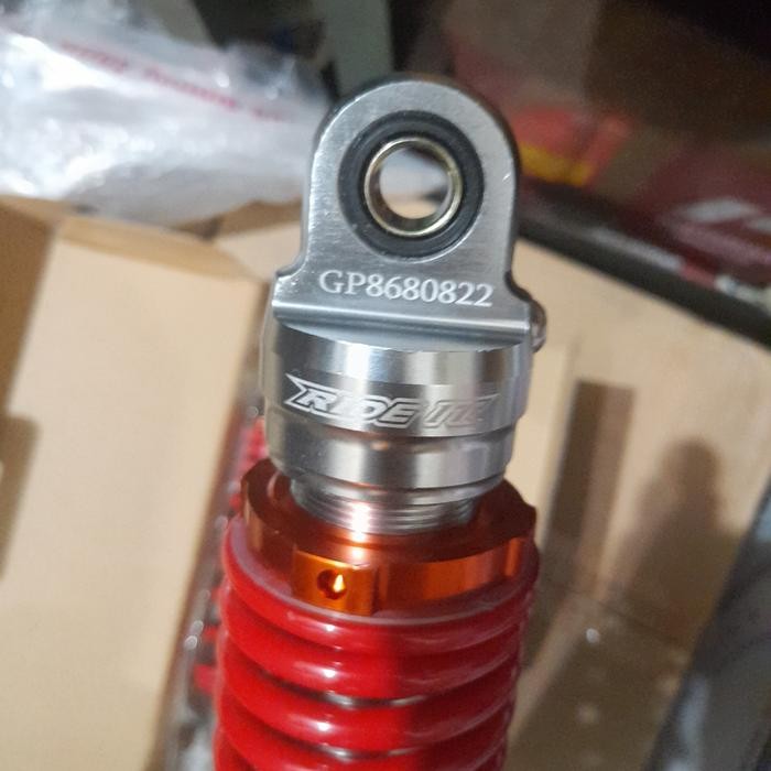 shock belakang ride it gp868 red white 280 320 340