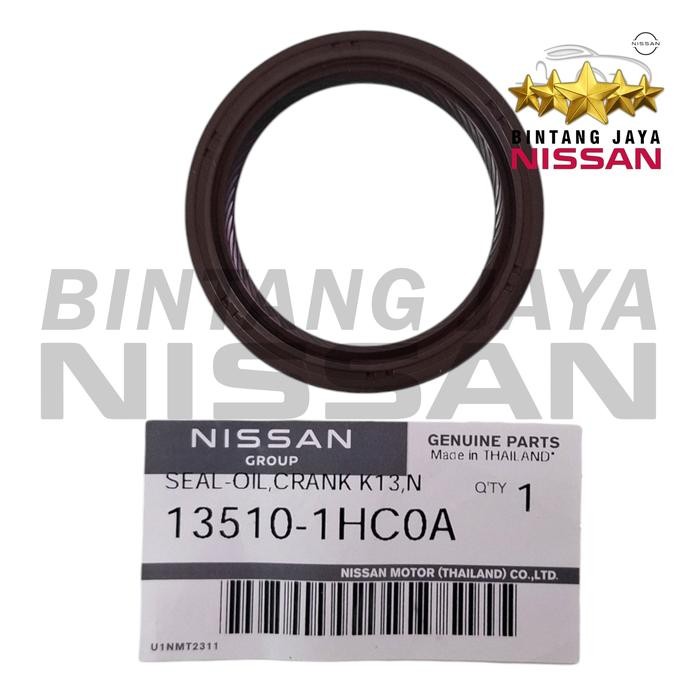 SEAL PULLY KRUK AS CRANKSHAFT DEPAN NISSAN GRAND LIVINA XGEAR JUKE EVALIA MARCH DATSUN GO ALMERA