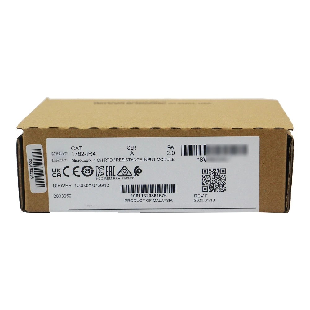 New 1762-IR4 MicroLogix 1200 RTD Resistance Input Module DOCA2