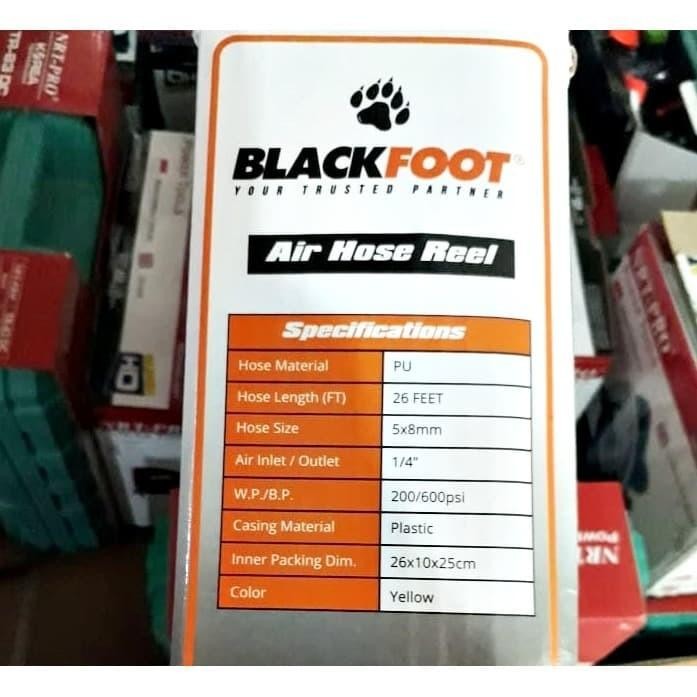 (Allthebest) air hose reel BLACKFOOT selang angin kompresor gantung / selang gulung