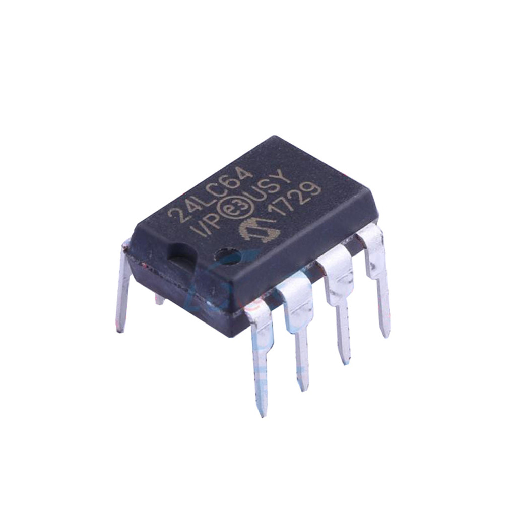 LIMITED 10pcs New 100% Original 24LC64-I/P Integrated Circuits Operational Amplifier Single Chip Mic