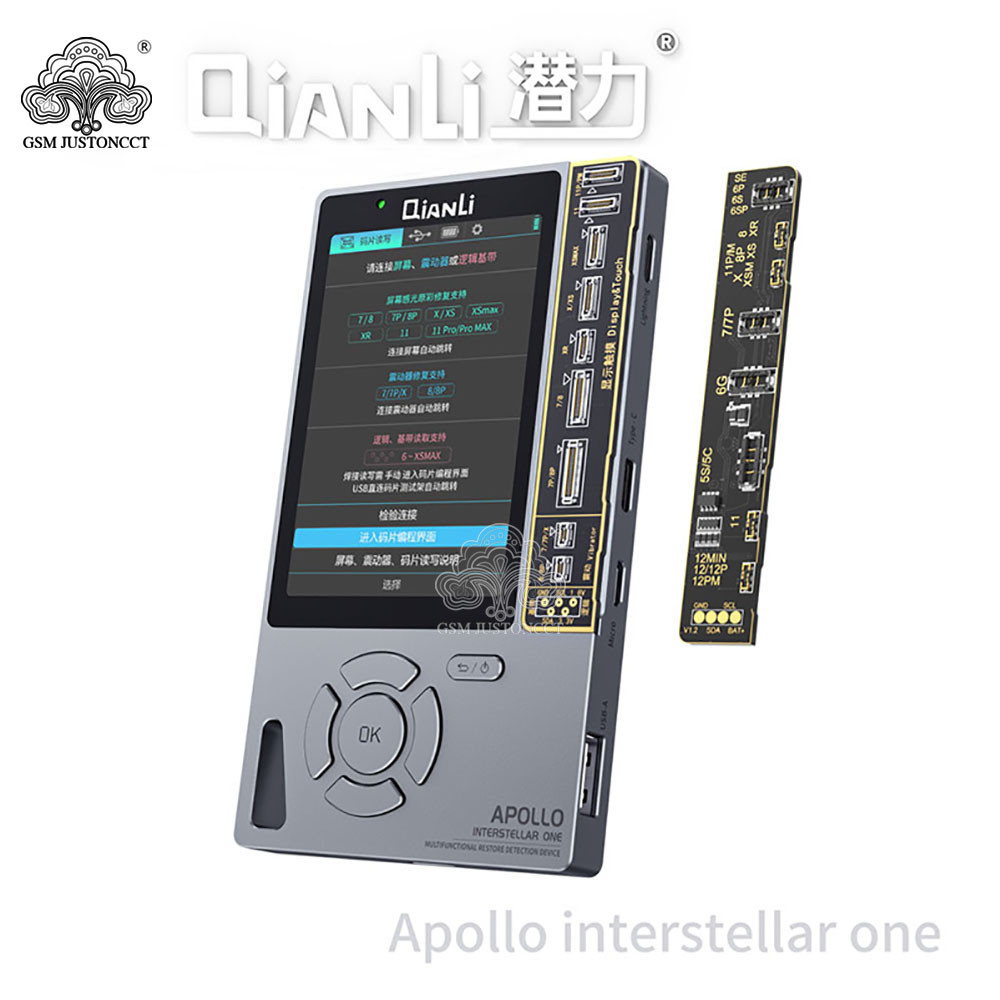 EXCLUSIVE New Qianli Apollo 6 In 1 Restore Detection Device for 11 Pro Max XR XSMAX XS 8P 8 7P 7 Tru