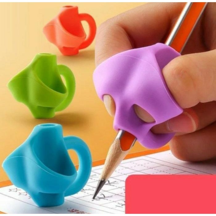 

Alat Bantu Belajar Tulis Menulis Anak Pegang Pensil - Pencil Grip