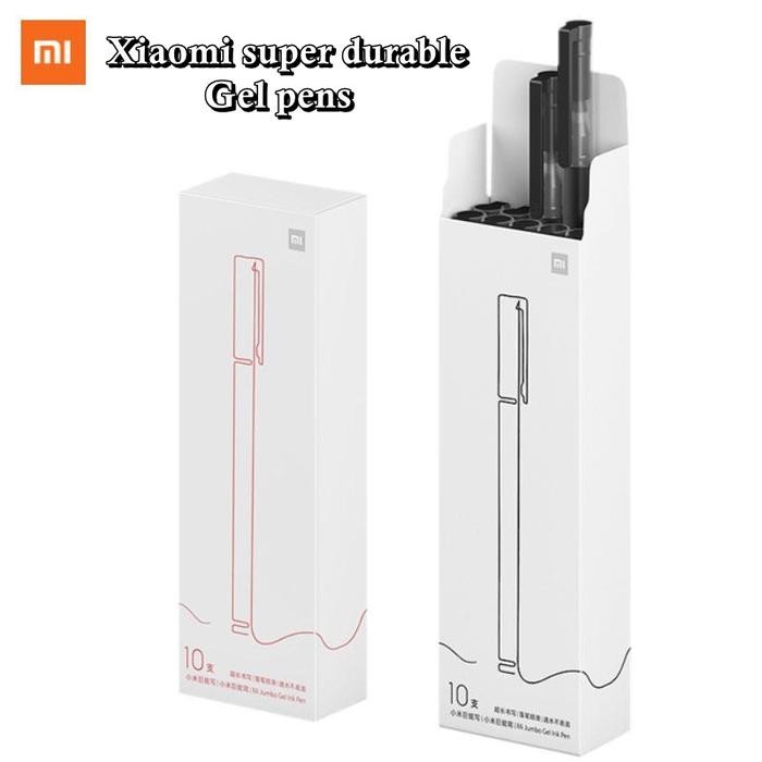 

X1aom1 Pulpen Tulis Super Durable Gel Color Isi 10pcs Pena Gel