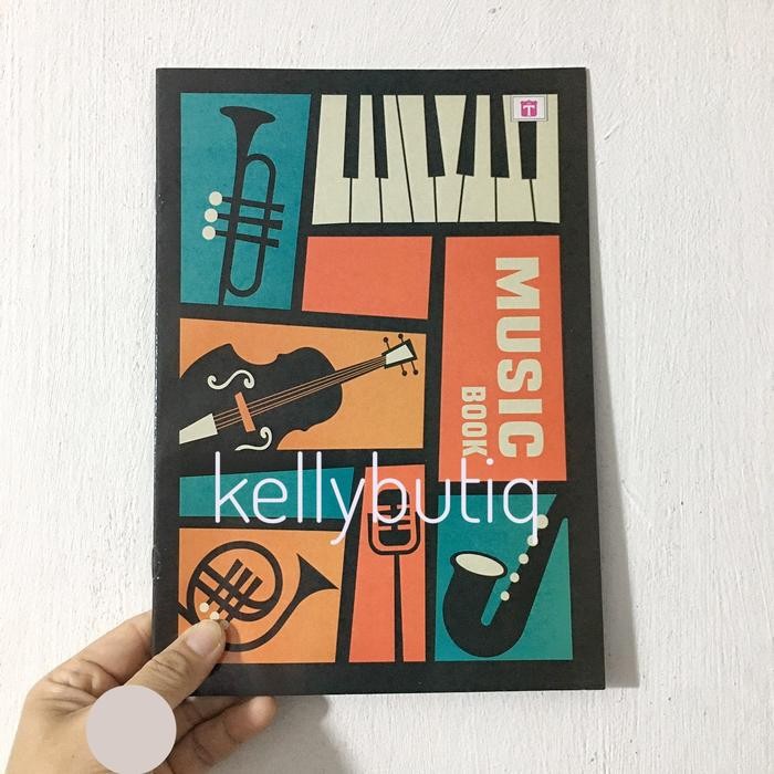 

Music Notebook Buku Tulis Catatan Tangga Nada Balok Musik