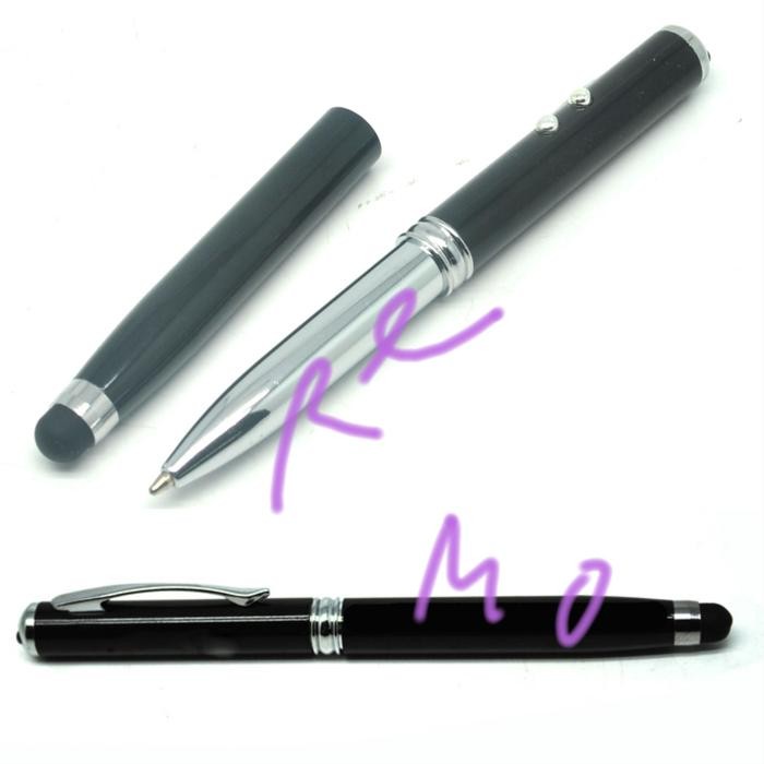 

Pen Senter Laser Stylus Bolpen Pena Ballpoint alat tulis edc kantor