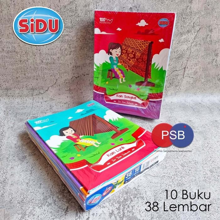 

Buku Tulis Sidu 38 lembar 10 buku