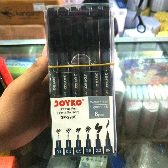 

Drawing Pen 1 Set DP-298S ( 0.1 / 0.3 / 0.5 / 0.8 / 2.0 / BR )