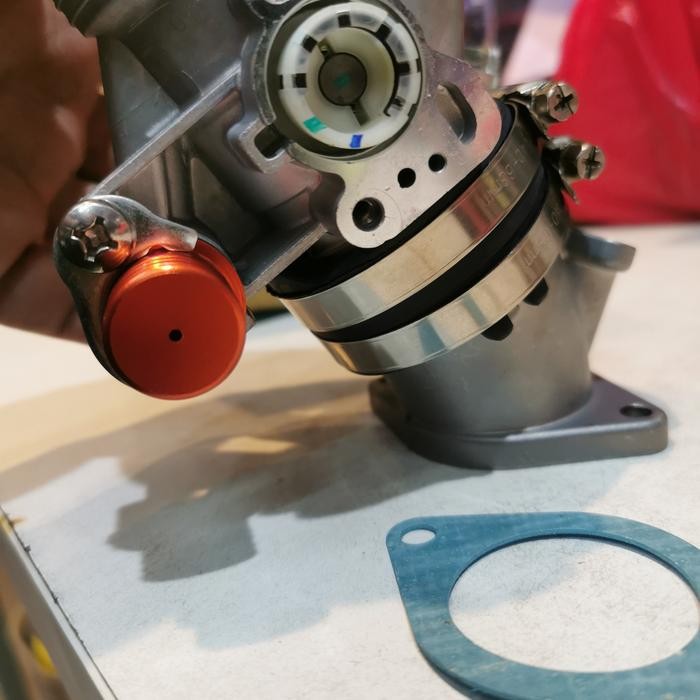 Throttle Body 40Mm Duoble Injector Xtr + Langsam Manual