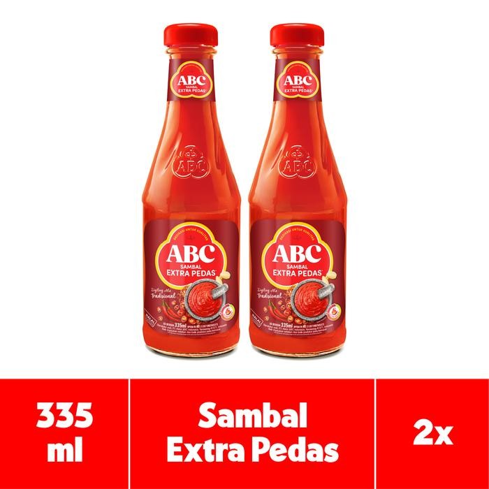 

ORIGINAL ABC Saus Sambal Extra Pedas 335 ml - Twin Pack READY STOCK