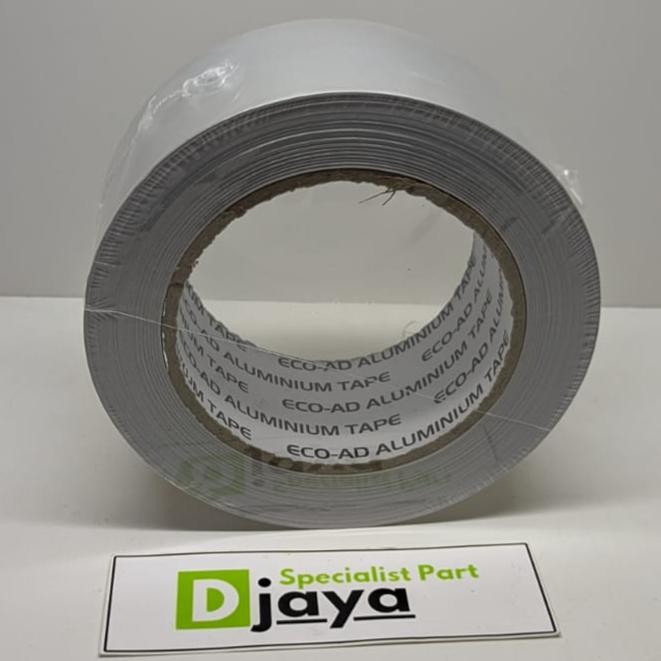 

Produk Viral Isolasi Aluminium Foil Eco Tape Lakban Solasi Ac Tahan Panas 40 Meter Cod