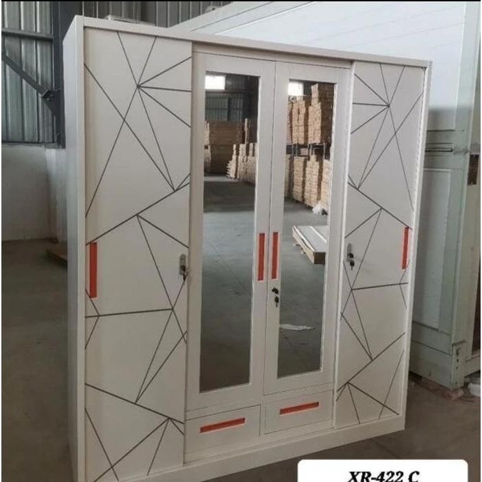 Lemari Besi Sleding Pintu 4