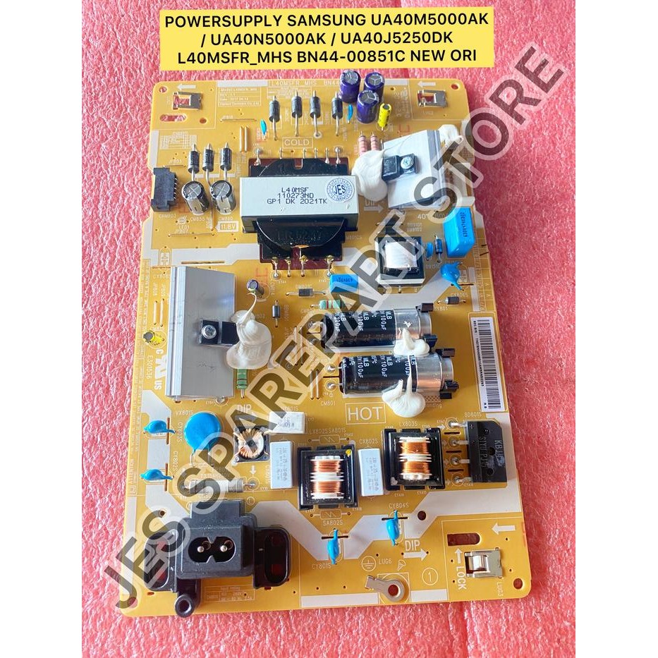 POWERSUPPLY SAMSUNG UA40N5000AK L40MSFR_MHS BN44-00851C NEW ORI