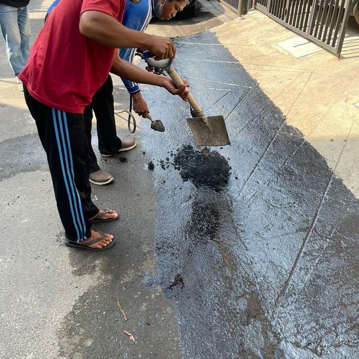 Aspal Instan, Aspal Nambal Jalan Lobang