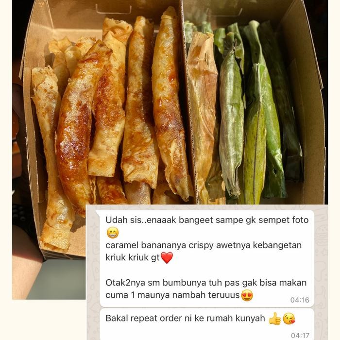 

Paket Hemat Kombo Otak Otak Ikan & Pisang Karamel Sehat Gurih Nagih
