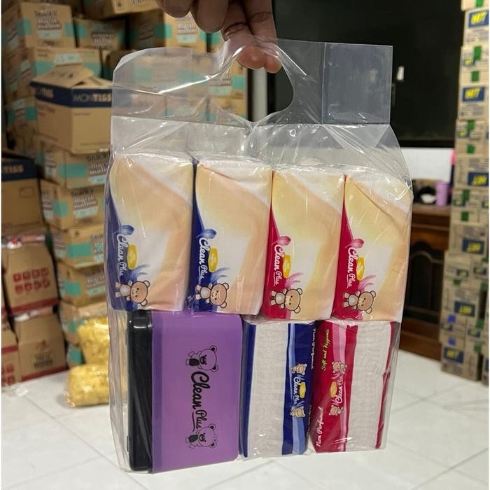 (Allthebest) Tisu Green Soft Panda 6 pcs Free Kotak Tissue