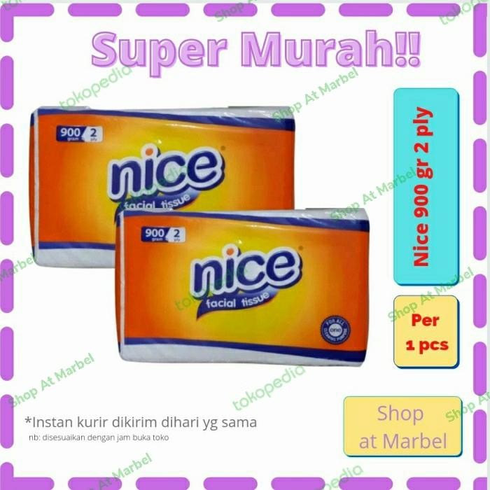 (Allthebest) TISU TISSUE TISSU NICE 900 gr / NICE 900 GRAM 2 PLY BUKAN MULTI 1000