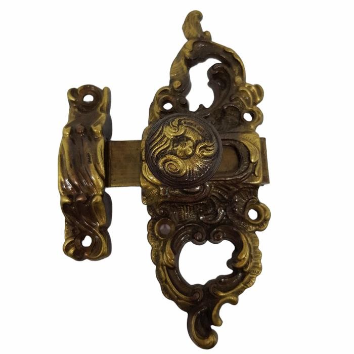 TERMURAH Grendel pintu grendel jendela klasik antik AB solid brass