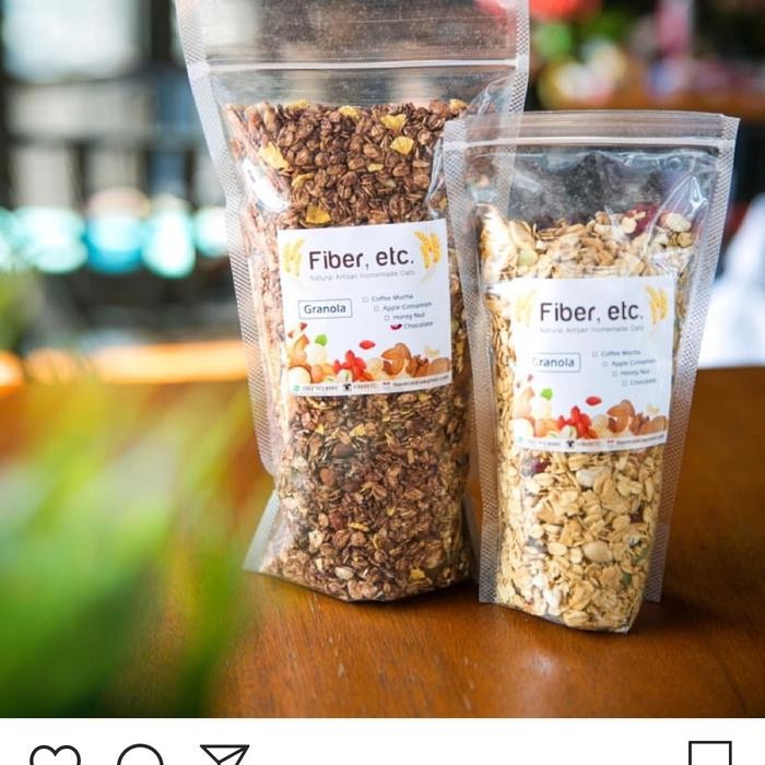 

Granola Fiber.Etc Natural Artisan Homemade Oats 250 Gr