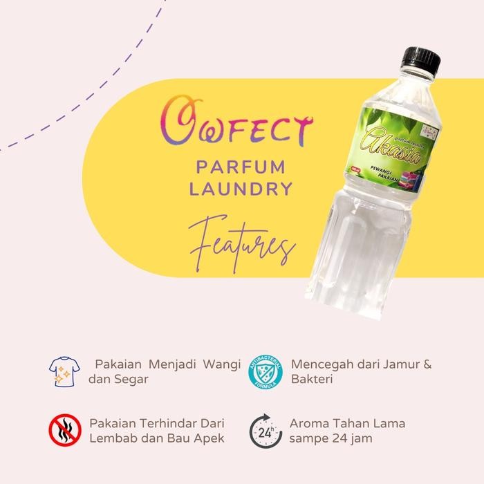 (Allthebest) [Best Seller] OWFECT Parfum Laundry SNAPPY/Pewangi pakaian laundry kem