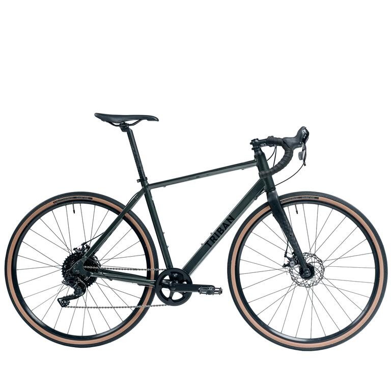Decathlon TRIBAN Sepeda Gravel GRVL 120 dengan Rem Cakram Mekanik dan Rangka Aluminium  - 967057