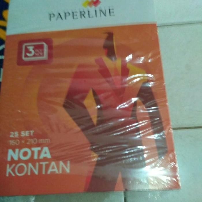 

Paperline Buku Nota Kontan B3 Ply 160 x 210 mm - Pack isi 10 buku.