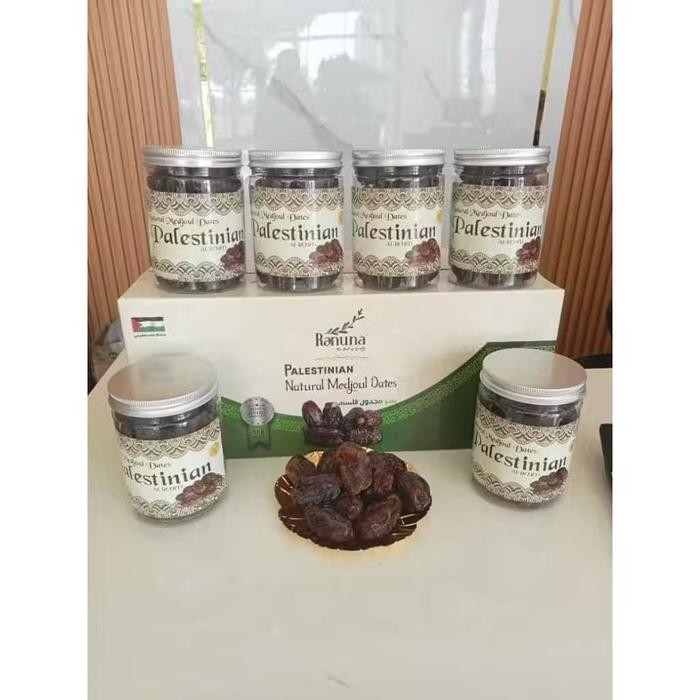 

Kurma medjool RANUNA palestine jumbo ( TOPLES 500 GRAM )