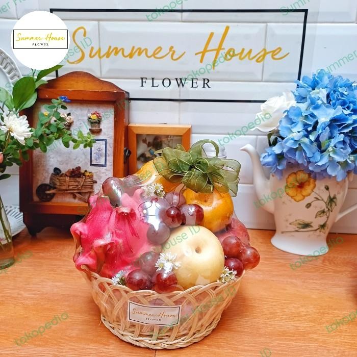 

Summer House ID Fruit Hampers Parcel Buah Segar (Bowl) Parcel untuk orang sakit, hadiah ulang tahun,