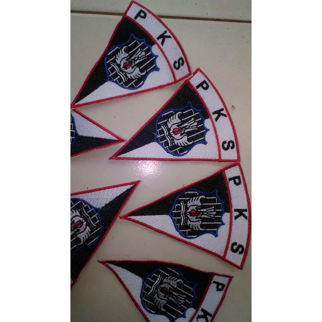 (Expert) Badge Bet bordir fullblok seragam PKS (Patroli Keamanan Sekolah)