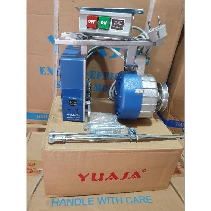 (Expert) dinamo servo yuasa tianhong serko serpo serfo mesin jahit obras overdeck rantai baru